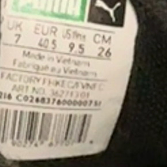 Puma sneakers with bling never worn no box women’s 9.5 - Picture 5 of 5